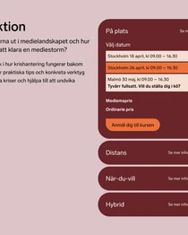 Designskiss för Sveriges Kommunikatörer