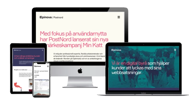 Bild på dator