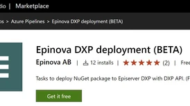Epinova DXP deployment Azure DevOps extension
