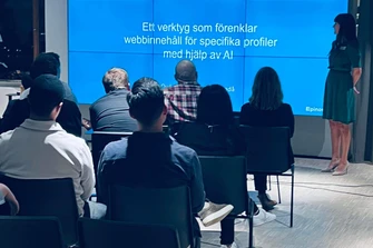 Epinova på scenen 
