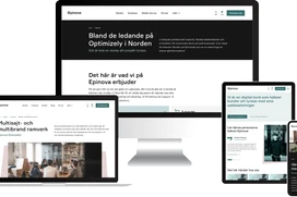 Epionva ramverk visas på olika enheter